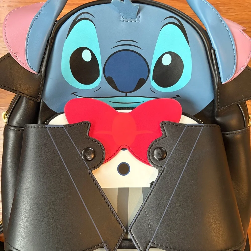 Loungefly Disney Lilo & Stitch Vampire Women's‎ Mini Backpack Bag Purse Like New